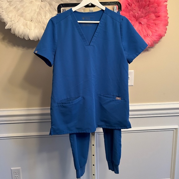 Figs Other - Figs Royal Blue Technical Collection Scrubs Set